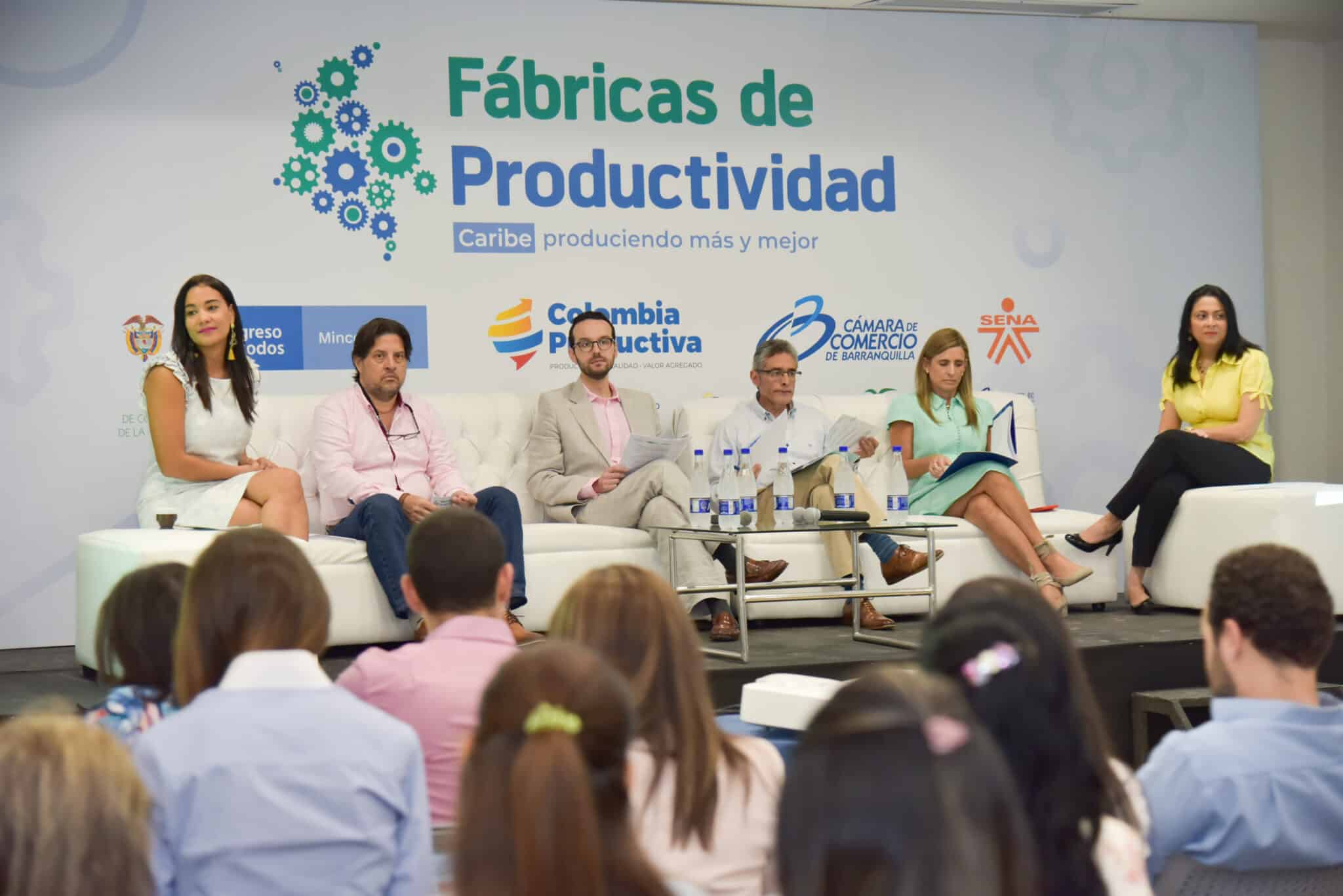 Cámaras de comercio de la Costa presentan «Fábricas de Productividad para el Caribe»