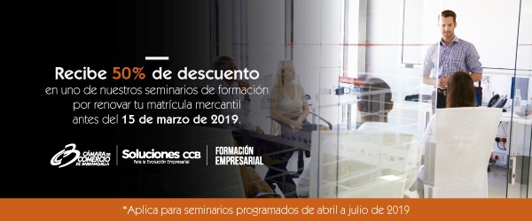 Inscripción para descuento por renovaciones antes del 15 de marzo