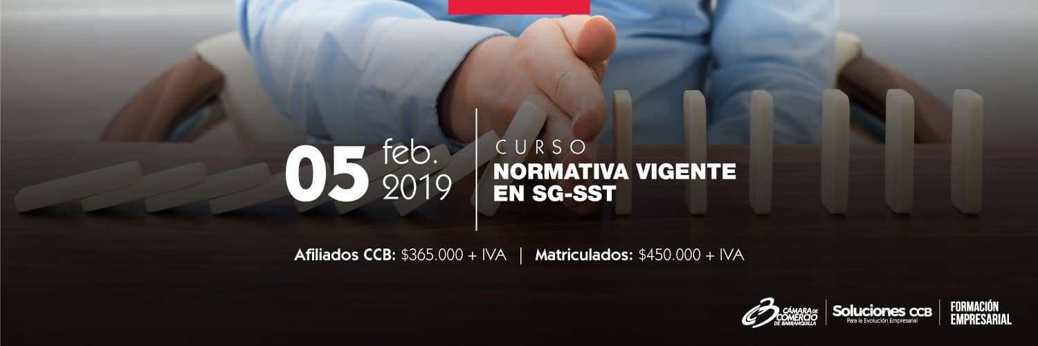 Formulario Curso Normativa Vigente SG-SST – 05FEB 2019