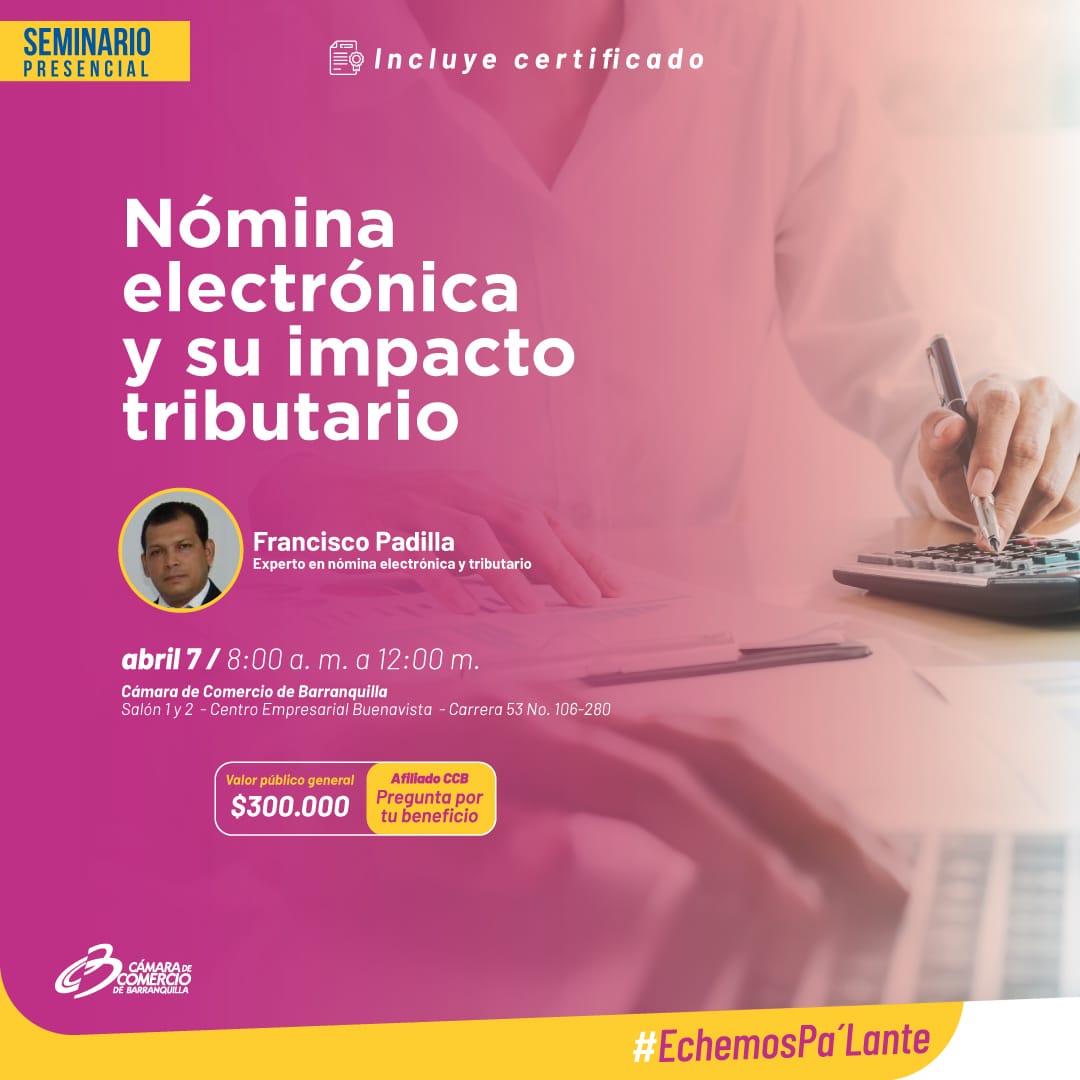 Nómina electrónica y su impacto tributario CamaraBAQ
