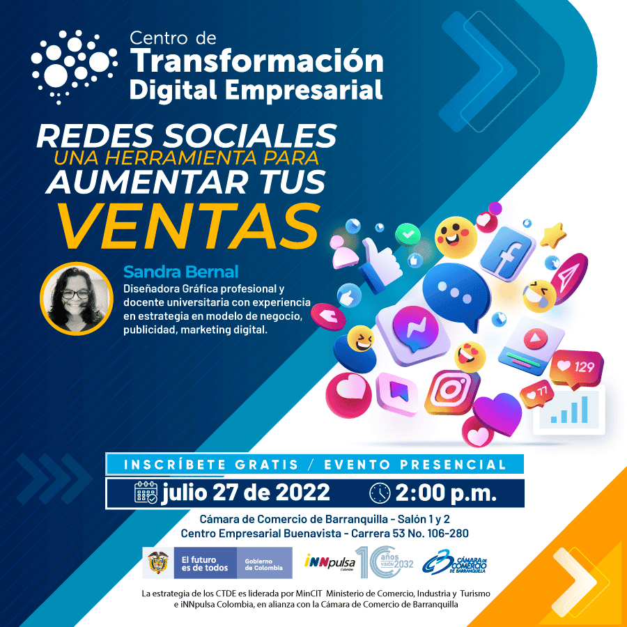 imagen de redes sociales modelo de negocios
